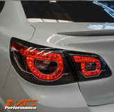 Black LED Tail lights for Holden Commodore VF 4 doors Sedan & Chevrolet SS 2013-2017